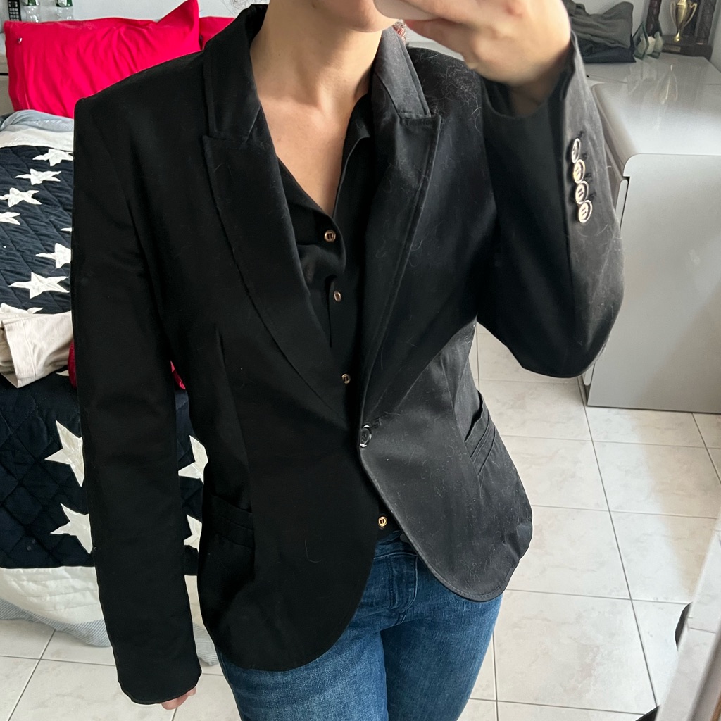 Zara Basic Black Blazer!